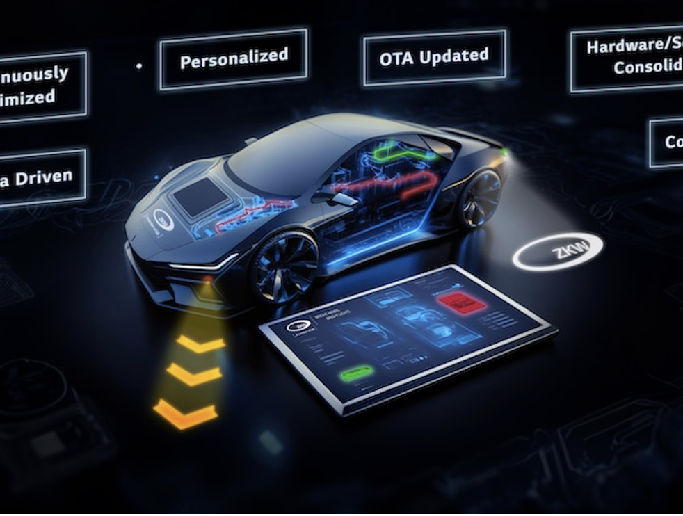 ZKW entwickelt Lichtsoftware für die Fahrzeugarchitektur der Zukunft